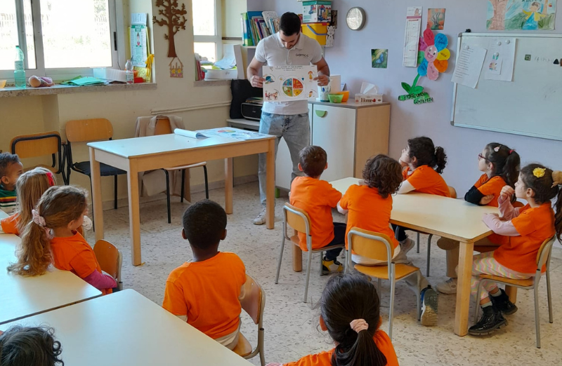 Un Laboratorio divertente alla scuola NEVE