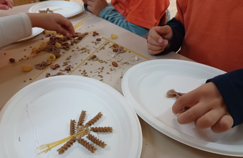 Il Food Art arriva alla scuola Neve